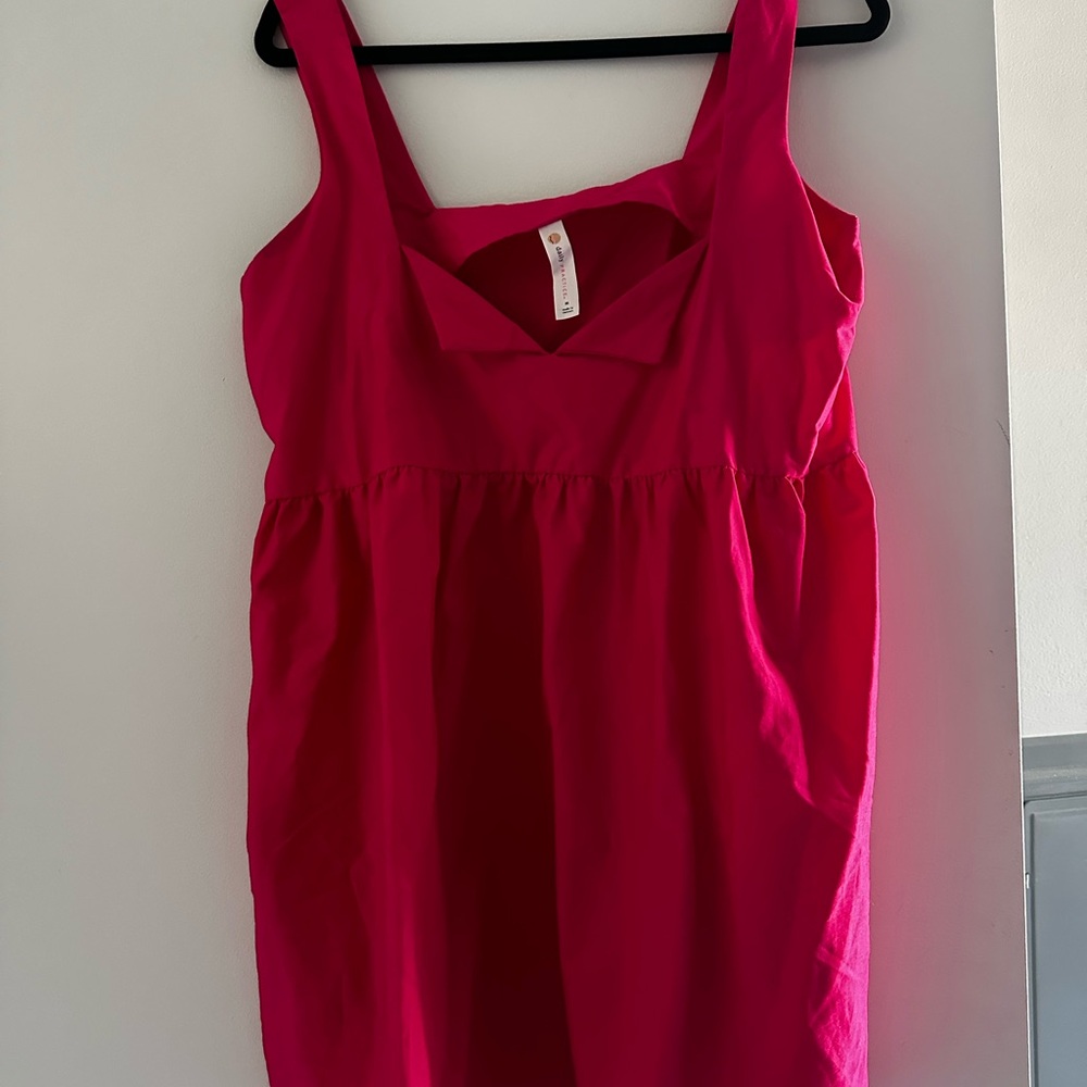 Anthropologie Pink Dress
